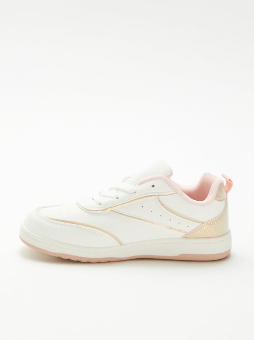 Sneakers basse con dettagli glitterati - Kiabi
