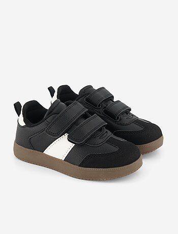 Sneakers basse con inserti a contrasto
