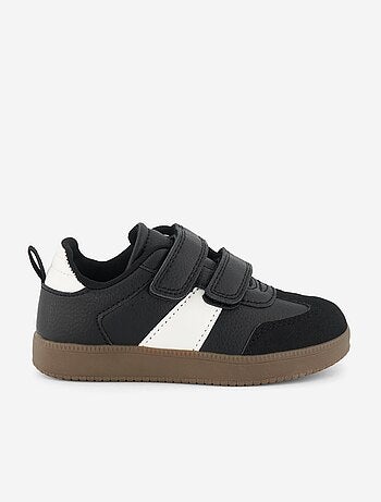 Sneakers basse con inserti a contrasto
