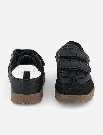 Sneakers basse con inserti a contrasto