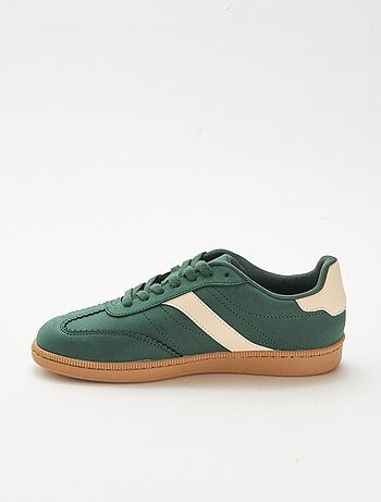 Sneakers basse con inserti a contrasto