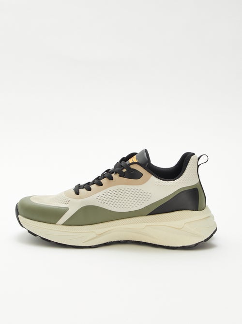 Sneakers basse con lacci - Kiabi