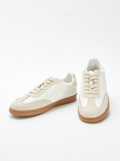 Sneakers basse con lacci - Kiabi