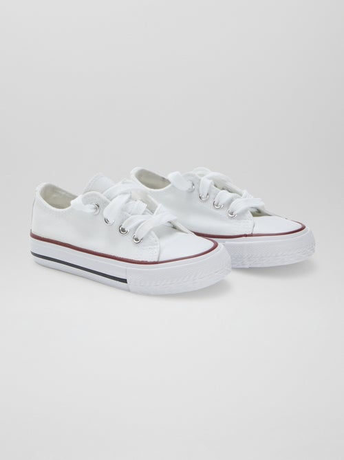 Sneakers basse con lacci - Kiabi