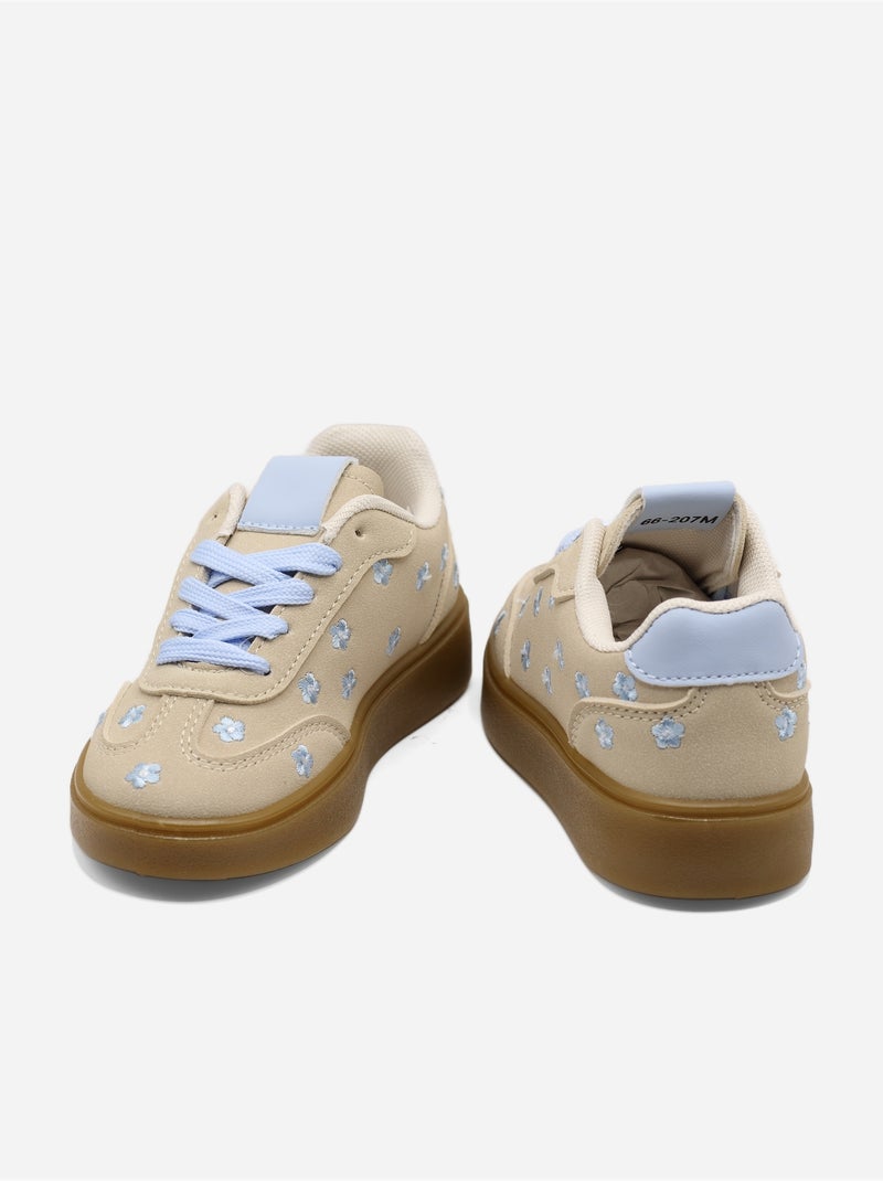 Sneakers basse con lacci Blu - Kiabi