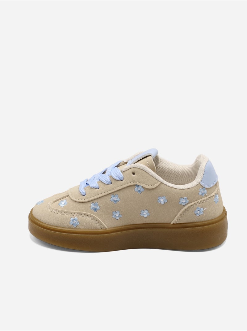 Sneakers basse con lacci Blu - Kiabi