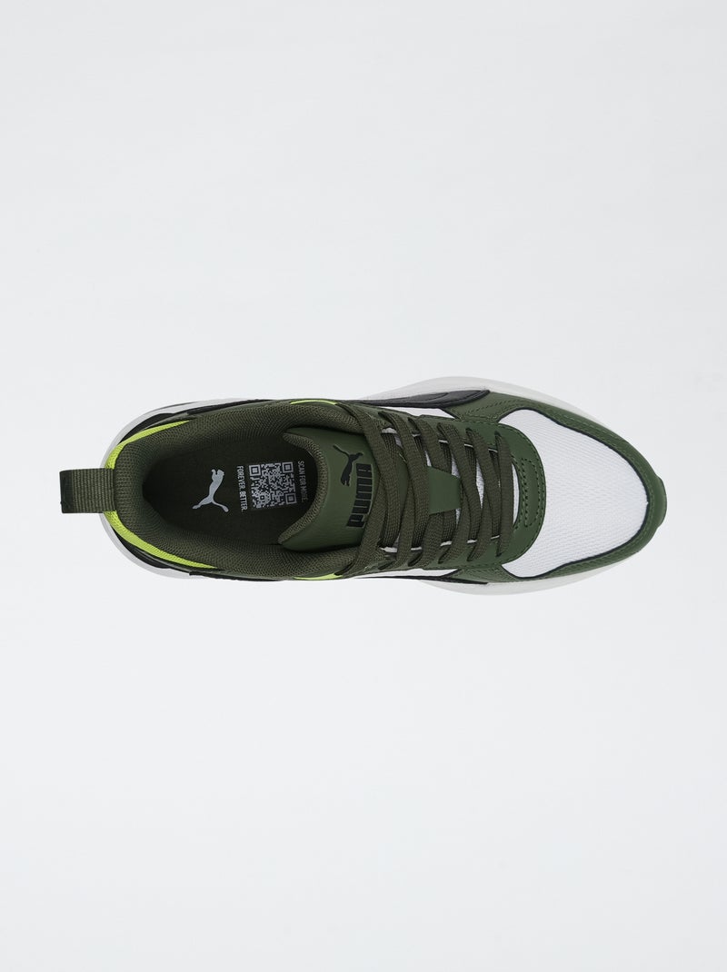Sneakers basse con lacci Verde - Kiabi