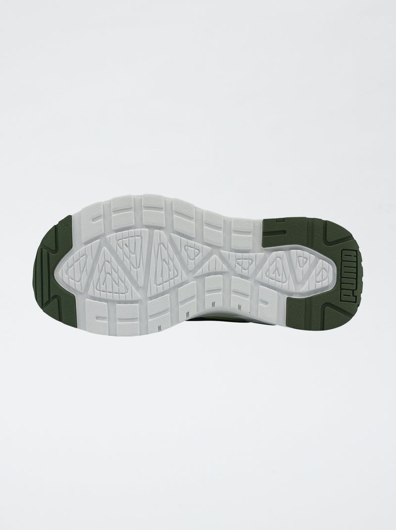 Sneakers basse con lacci Verde - Kiabi