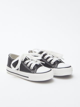 Sneakers basse con paillettes