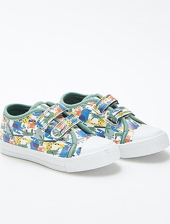 Sneakers basse con stampa