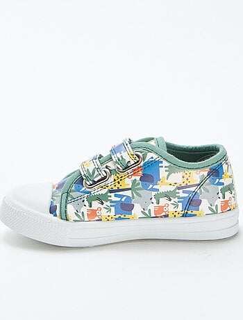 Sneakers basse con stampa