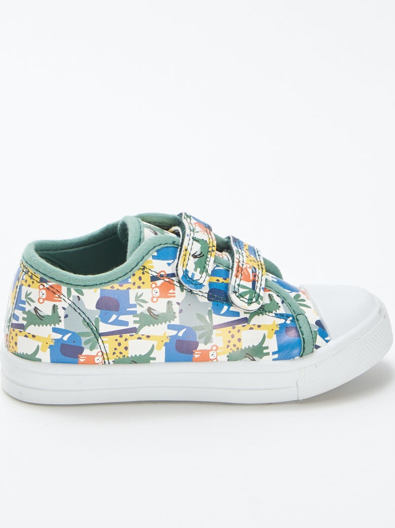 Sneakers basse con stampa BLU - Kiabi