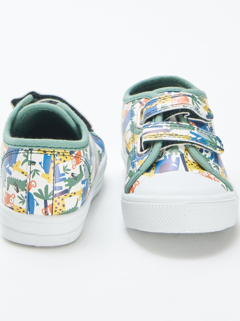 Sneakers basse con stampa BLU - Kiabi