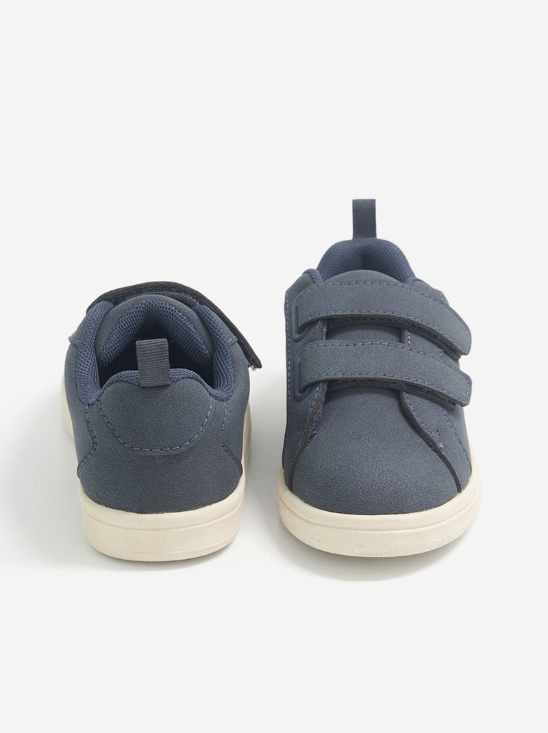 Sneakers basse con strappi Blu - Kiabi