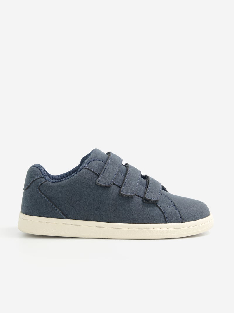 Sneakers basse con strappi Blu - Kiabi