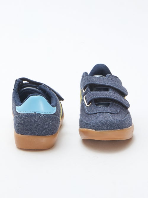 Sneakers basse con strappi tricolore - Kiabi