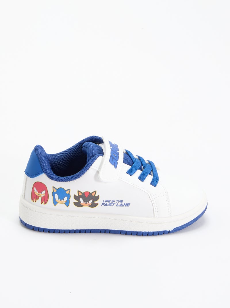 Sneakers basse con strappo 'Sonic' Bianco - Kiabi