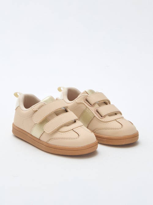 Sneakers basse con velcro - Kiabi