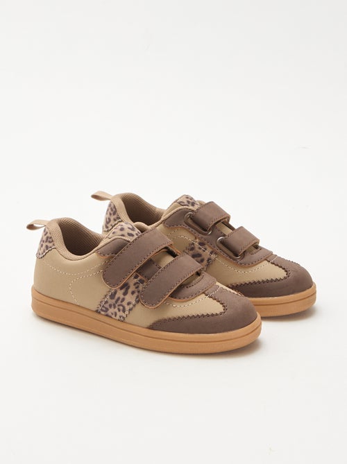 Sneakers basse con velcro - Kiabi