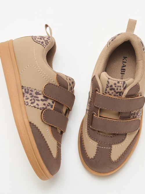 Sneakers basse con velcro - Kiabi