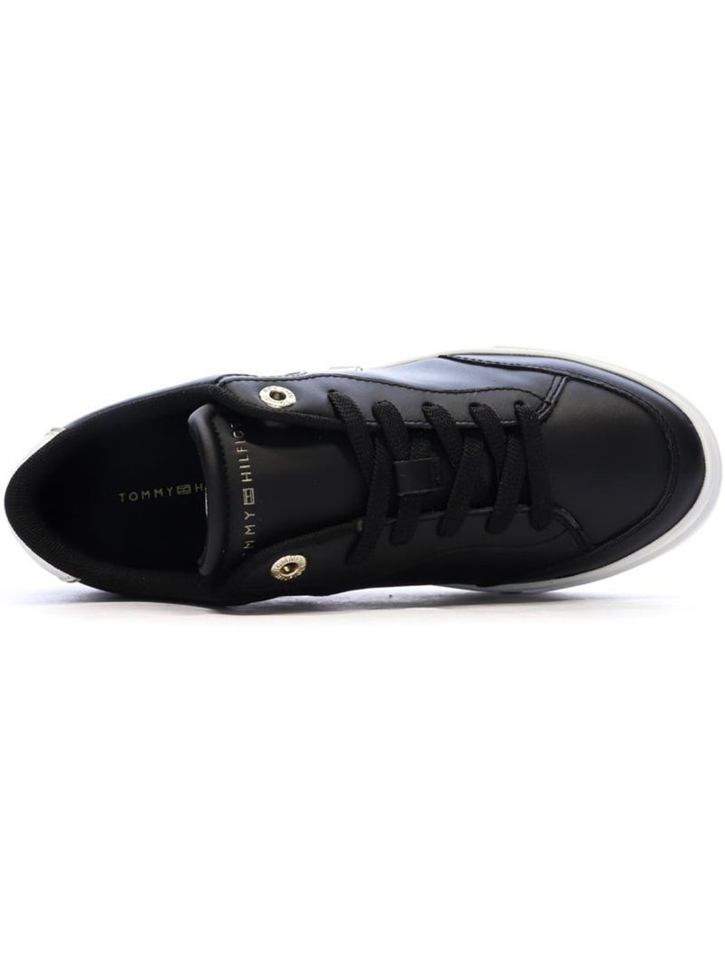 Sneakers Basse Donna Tommy Hilfiger Nero - Kiabi