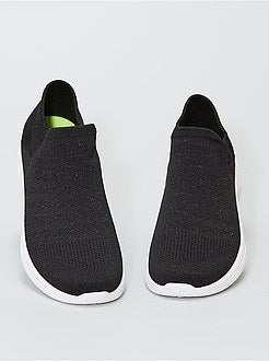 Sneakers basse forma pantofole con paillettes - Kiabi