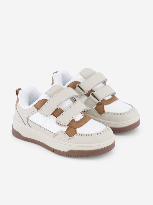 Sneakers basse in similpelle - Kiabi