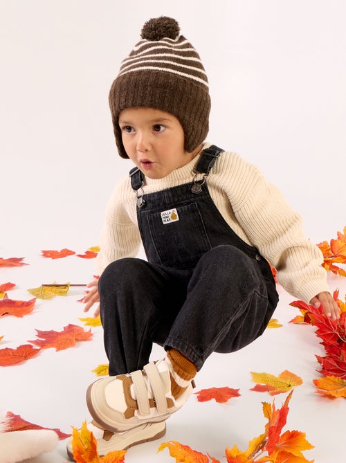 Sneakers basse in similpelle - Kiabi