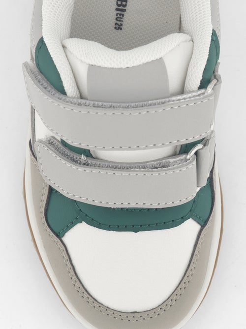 Sneakers basse in similpelle - Kiabi Sneakers basse in similpelle - Kiabi