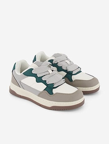Sneakers basse in similpelle