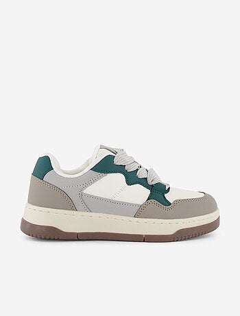 Sneakers basse in similpelle
