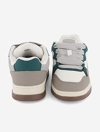 Sneakers basse in similpelle