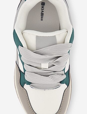 Sneakers basse in similpelle