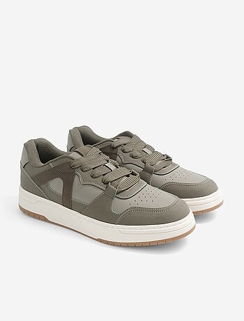 Scarpe da ginnastica basse in similpelle