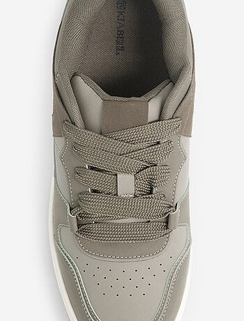 Scarpe da ginnastica basse in similpelle