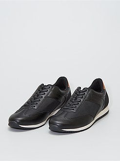 Sneakers basse in similpelle - Kiabi