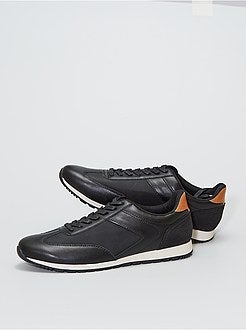 Sneakers basse in similpelle - Kiabi