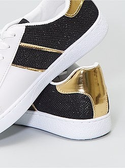 Sneakers basse in similpelle - Kiabi