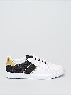 Sneakers basse in similpelle - Kiabi