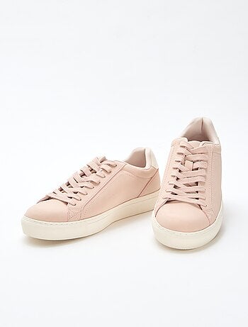 Sneakers basse in suedette lucida