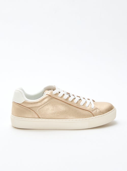 Sneakers basse in suedette lucida - Kiabi