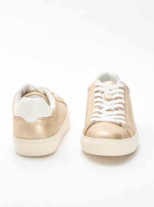 Sneakers basse in suedette lucida - Kiabi