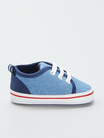 Sneakers basse in tela
