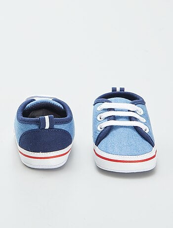 Sneakers basse in tela