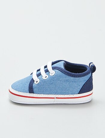 Sneakers basse in tela