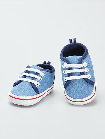Sneakers basse in tela