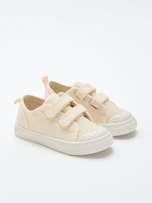 Sneakers basse in tela con strappi - Kiabi