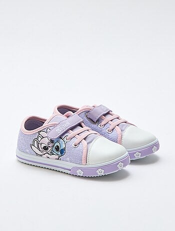 Sneakers basse in tela 'Stitch'