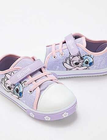 Sneakers basse in tela 'Stitch'