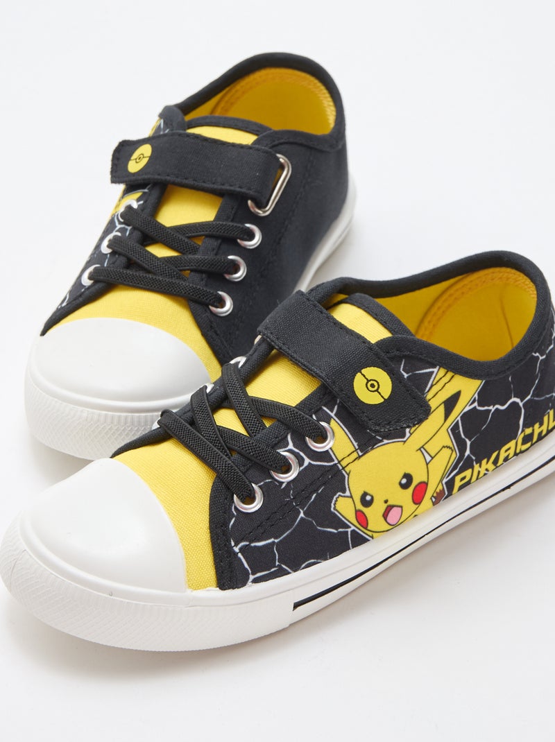 Sneakers basse 'Pikachu' in tela Nero - Kiabi